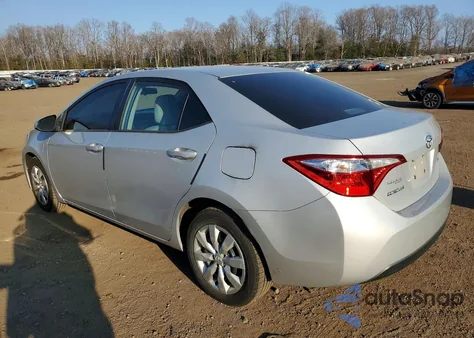 2016 Toyota Corolla L from USA, damaged, VIN 2T1BURHE4GC513026